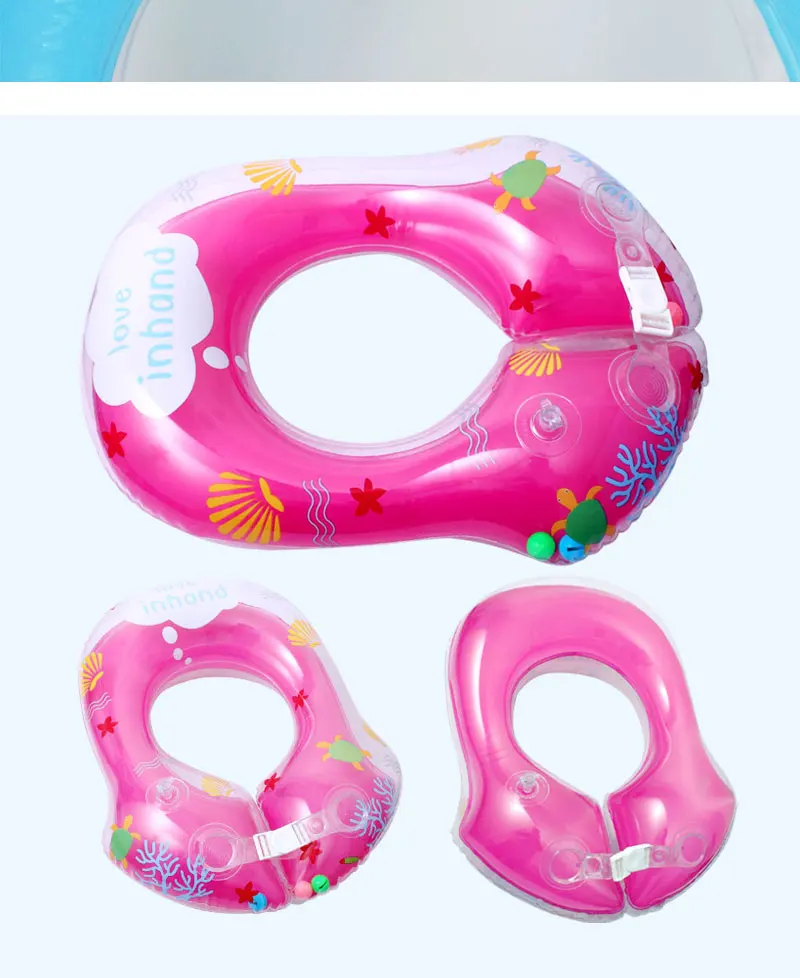 Детская безопасность поплавок детский спасательный круг младенческий надувной круг мультфильм плавать ming аксессуары плавать кольцо для от 6 месяцев до 2 лет