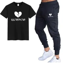 Hot New T-shirt+Pants Men's Sets Print Men Brand Fashion Clothing Two piece suit Men Sportswear Harajuku street clothing 2019