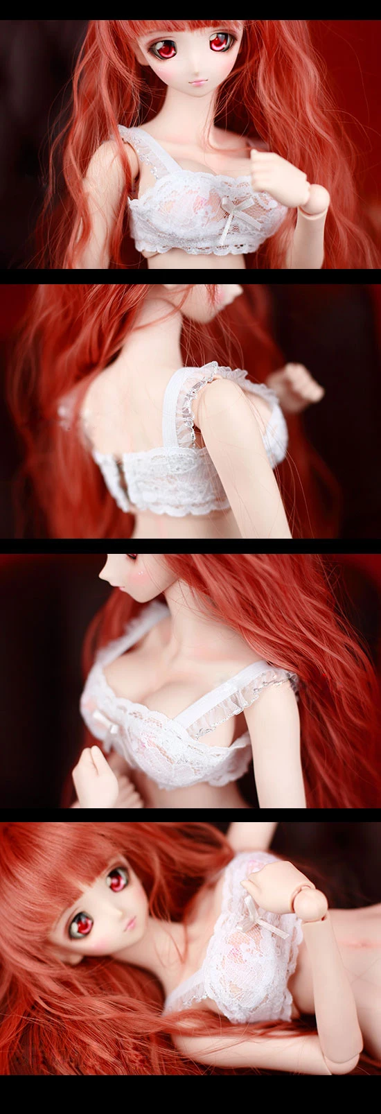 1/3 BJD бюстгальтер белое кружевное нижнее белье для SD10/SD13/SD16/DD/DY кукла все-матч аксессуары Кукла Одежда