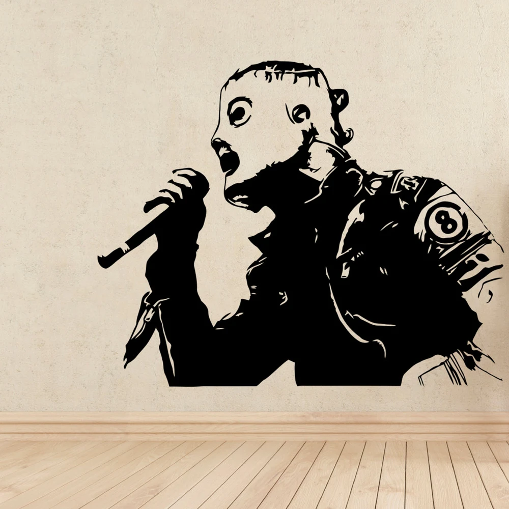 

Corey Taylor Slipknot Stickers For Living Room Home Decor Vinilos Paredes Muursticker Vinyl Wall Decal Art Poster Wallpaper A306