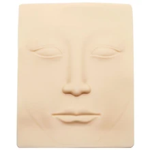 3D силиконовые лицо кожа для обучения татуировкам Высокое качество татуировки Поддельные скины для начинающих для практики перманентного макияжа