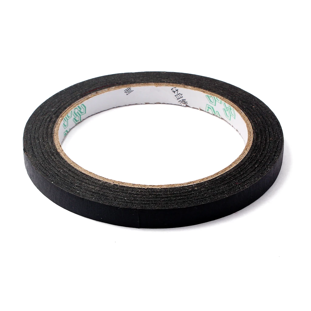 Guitar Pickup Accessory Humbucker Tape Electrical Insulation Conductive Adhesive Roll 8mm Black