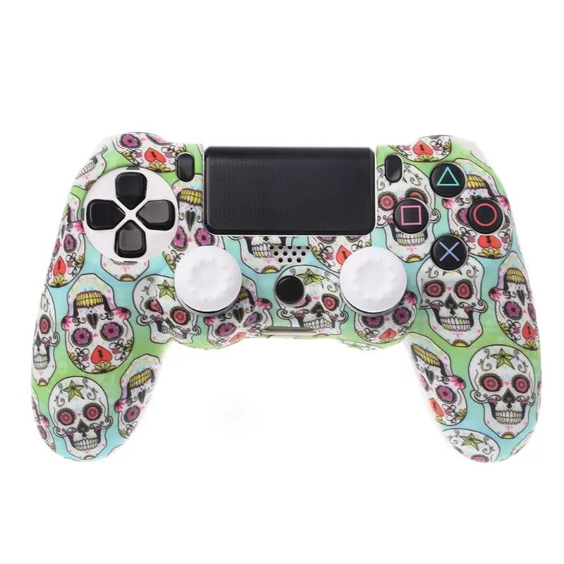Нескользящий Силиконовый защитный чехол для контроллера PlayStation 4 PS4 DS4 Pro Slim 6