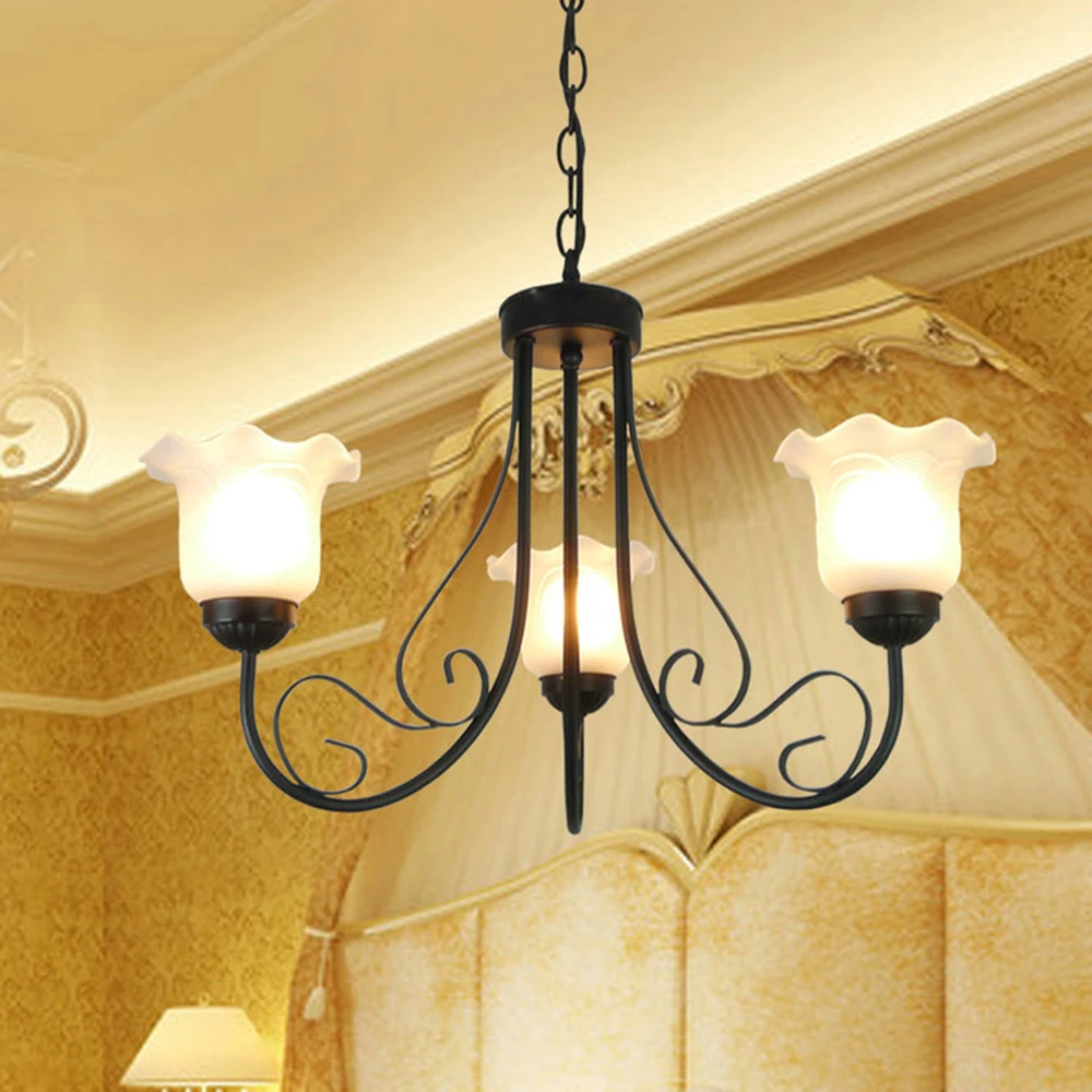 

HGhomeart E27 Luminaria Nordic Vintage Pendant Lamp American Retro Style Iron Pendant Lighting Vintage Lamp Dining Room Lights