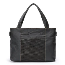 Nuleez женская сумка с ручками из натуральной кожи, синие, красные, черные сумки через плечо для дам, портфель, деловая сумка, китайская сумка 1210