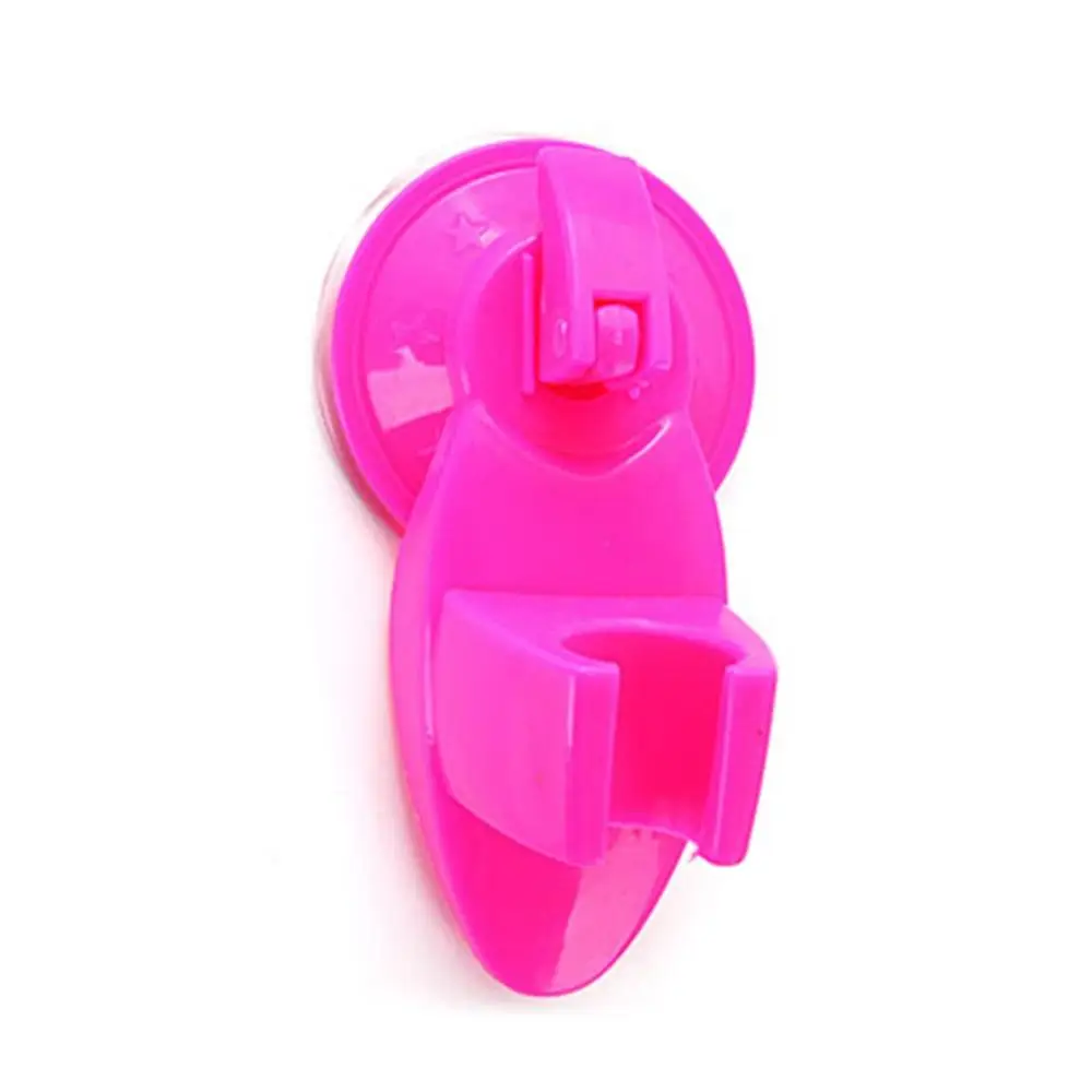 Съемный держатель для душа сильный вакуумный держатель на присоске, душ насадки для душа держатель кронштейн для установки в стойку практичный душ подпорка для распылителя Аксессуары для ванной комнаты - Цвет: pink