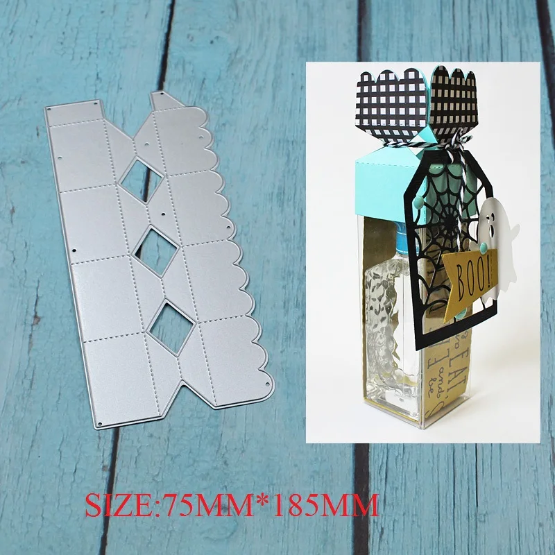 

Candy box topper Metal Cutting Dies for DIY Scrapbooking Photo Album Embossing Paper Cards Making Decorative Crafts 2018 NEW