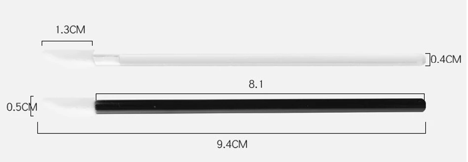 150 шт./упак. одноразовые кисточки для губ Кисть Кисточка для макияжа губная помада палочки с кисточкой для туши Чистка ресниц косметические кисти Аппликаторы