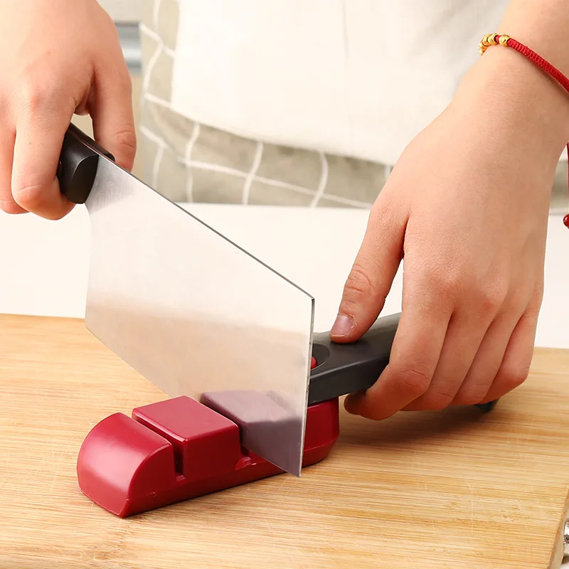 Бытовая точилка для шлифовки многоцелевой кухонные принадлежности гаджеты двухсторонняя точилка для кухонных ножей точильная палочка