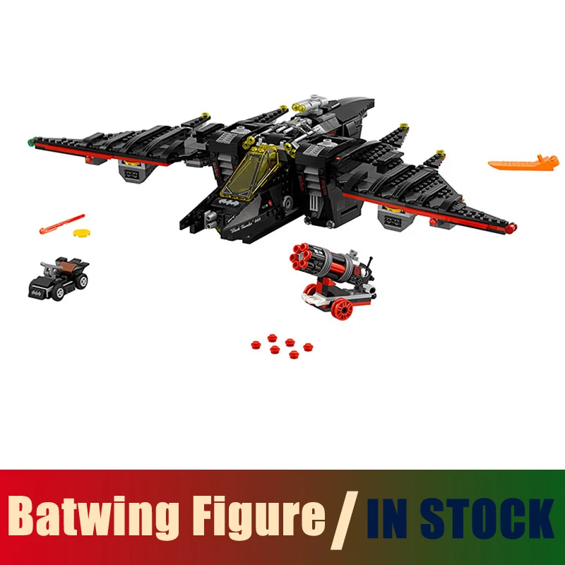 

Compatible Lego batman 70916 Models Building Toy super heroes Batwing Figure 1068pcs 07080 Building Blocks Toys & Hobbies
