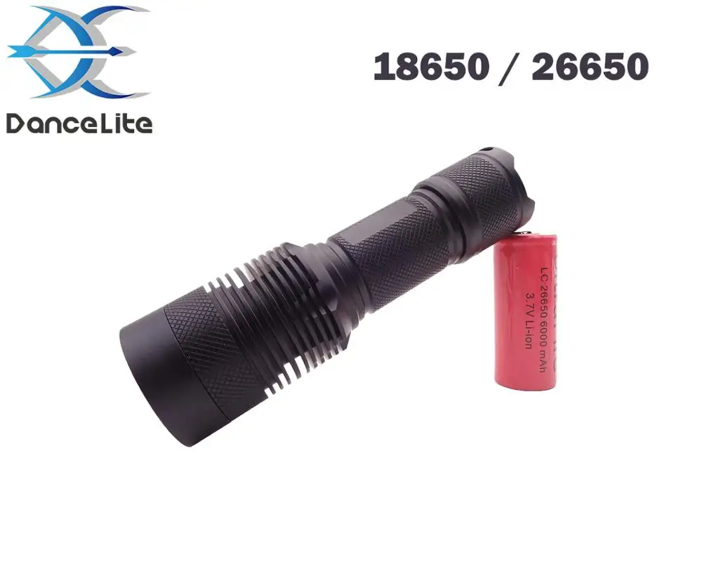 Мощный светодиодный фонарик 2600 люмен C8.2 XLamp XHP50.2 тактический фонарь для