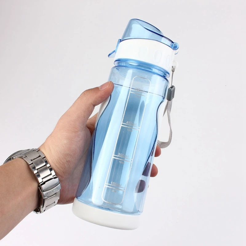 High Quality! 700ml Water Bottle Outdoor Sports Health Flesh Fruit Lemon Juice Drinking Bottle With Strap School Drinkware