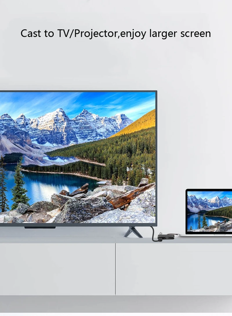 Аудиоадаптер Type C для HDMI VGA TV USB 3 0 MacBook Samsung Galaxy S10 S9/S8 Note 8 9 Huawei Mate10 P30 Pro LG G5 ТВ