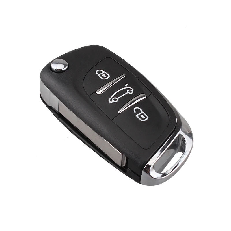 GORBIN 3 кнопки раскладной ключ чехол для Citroen C4 C2 флип дистанционного ключа от