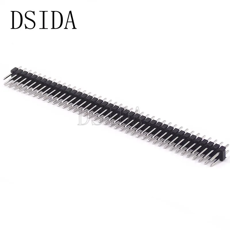 

5PCS Spacing of 2.54 MM 2*40pin 2*40p Double row needle Male Connector 2X40PIN 2x40 2x40p 40p 40PIN FOR PCB BOARD ARDUINO