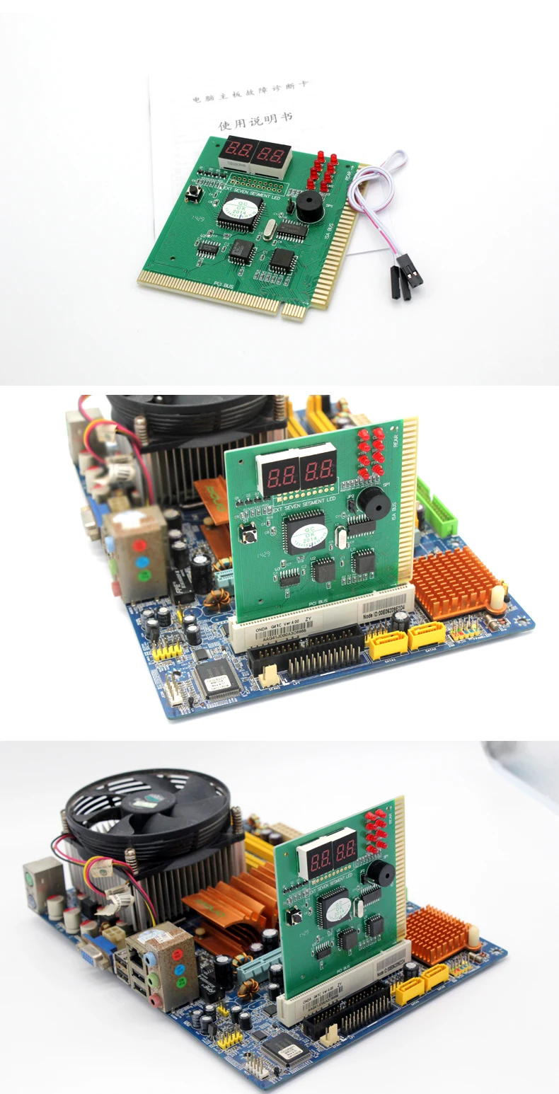 4-разрядный Компьютерной Диагностики Карты 4-разрядный PCI Материнская плата Диагностическая карта компьютера карточка обнаружения