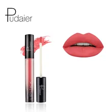 Pudaier матовый блеск для губ Lipquid помада Долгое Водонепроницаемый бархат не липкий Губы Макияж Для женщин Красота Косметика 26 Цвета