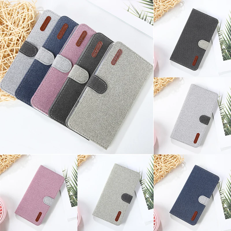 

Cloth Texture Case For Xiaomi Redmi 7 5plus Note 7 6 5 5A Pro S2 Y2 Fabric Flip Wallet 360 Cover Xiomi 5X 6X A1 A2 8lite Capinha