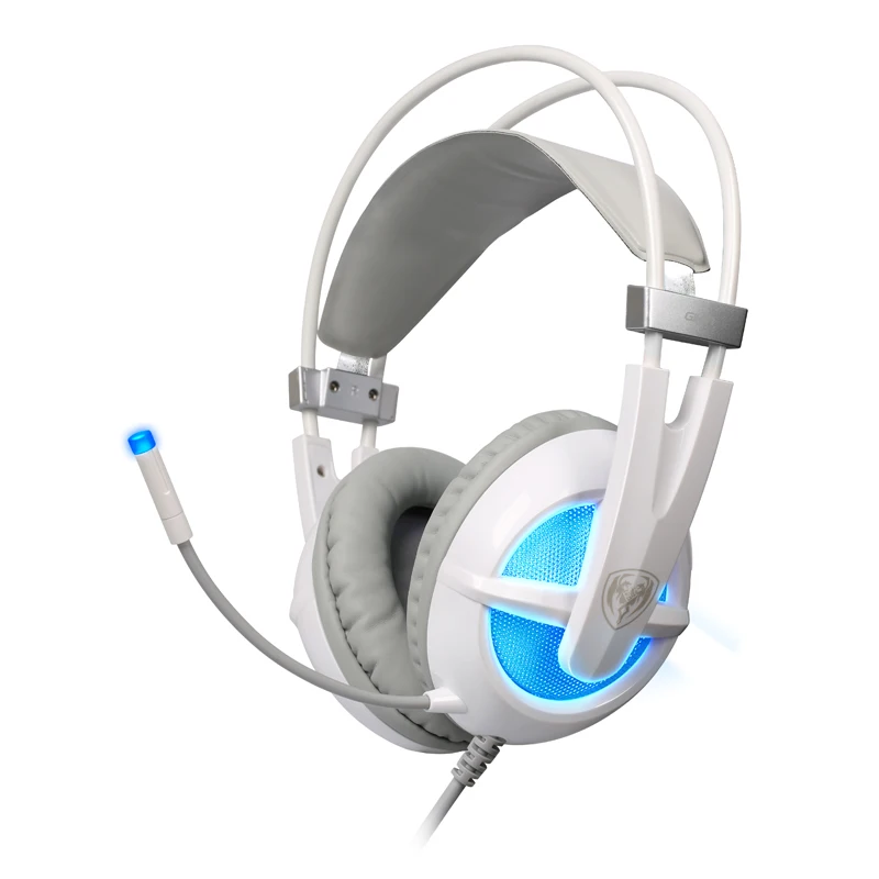 

HFES New SOMiC G938 Original Original Virtual 7.1 Gaming Headphone with Microphone LED Light PC Headset Computer Game Volume C