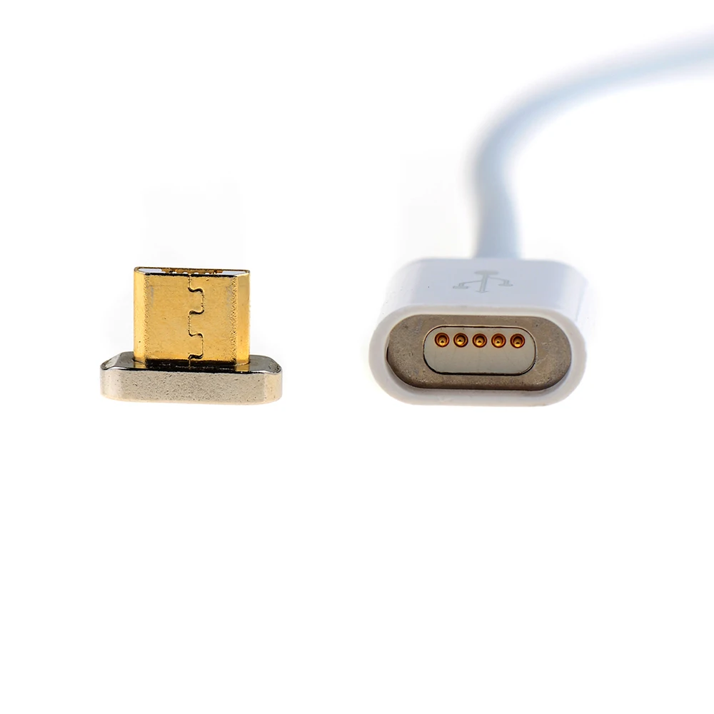

White Magnetic Micro USB Charger Adapter For Samsung HTC Huawei Xiaomi OPPO Sony Android Smart Phones Tablets