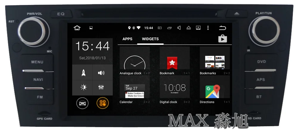 Clearance MAX Android GPS Navigation System Car DVD Player for BMW E90 E91 E92 E93 with Car Radio Stereo BT WIFI SWC free map 1