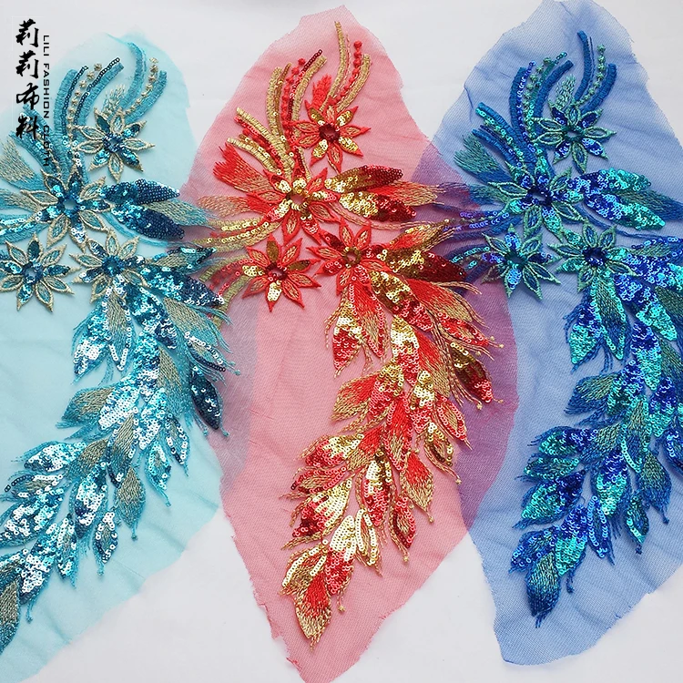 sequin floral