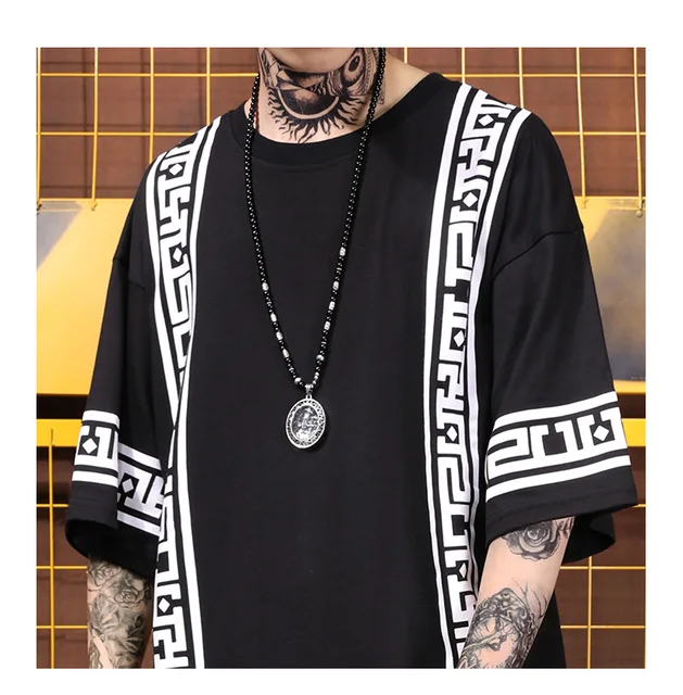 West Coast hip hop men trend European and American national Style boy