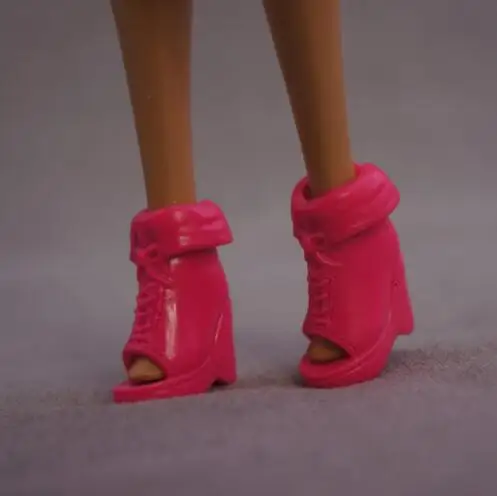 Барби обувь для куклы Барби аксессуары для BJD игрушечная мини-кукла обувь для кукла Шэрон сапоги куклы кроссовки аксессуары - Цвет: 13