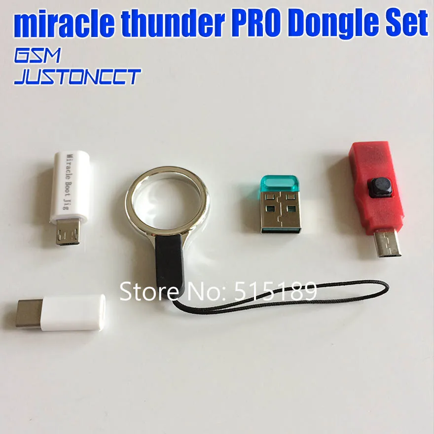 miracle thunder pro dongle - GSMJUSTONCCT -B7