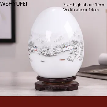 

2pcs\lot Jingdezhen Porcelain Crystal Glaze Vase Fine and smooth Flower arrangement hydroponic plant Home decoration WSHYUFEI