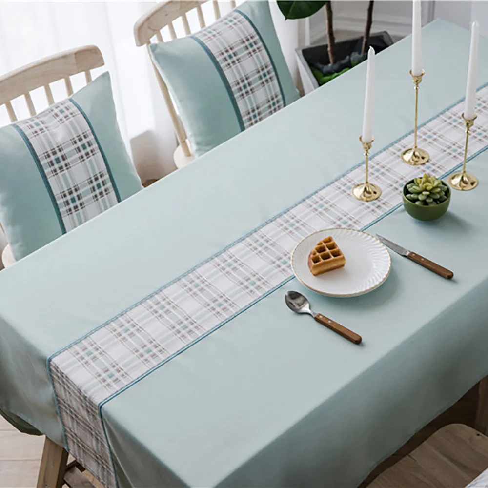 

Lychee Geometric Pattern Table Cloth Simple Table Cloth for Home Wedding Birthday Party
