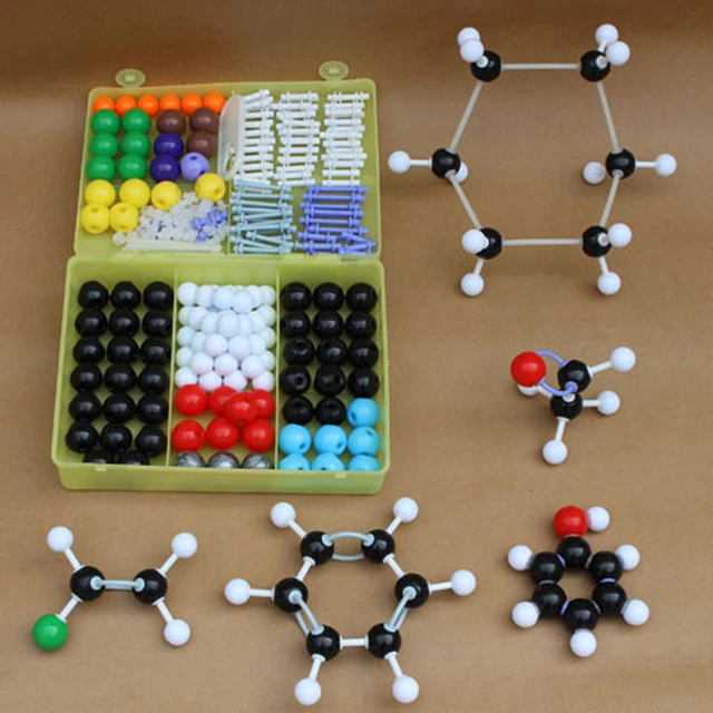 267 Pcs Atom Molecular Models Kit Set General & Organic Chemistry