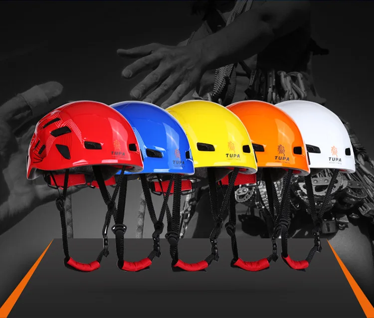 TUPA Открытый спортивный шлем защитный шлем Велоспорт велосипедный спасательный скалолазание шлем ледяные горные шлемы