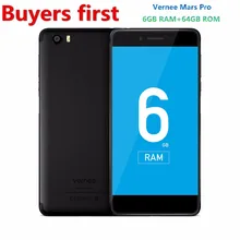 Original Vernee Mars Pro MTK6757T Octa-core Android 7.0 Mobile Phone 1920*1080 5.5″ Fingerprint 6G RAM 64G ROM 13.0MP Smartphone