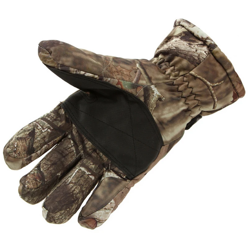 Camouflage Men's Outdoor Hiking Gloves Winter Thicken keep Warm Gloves