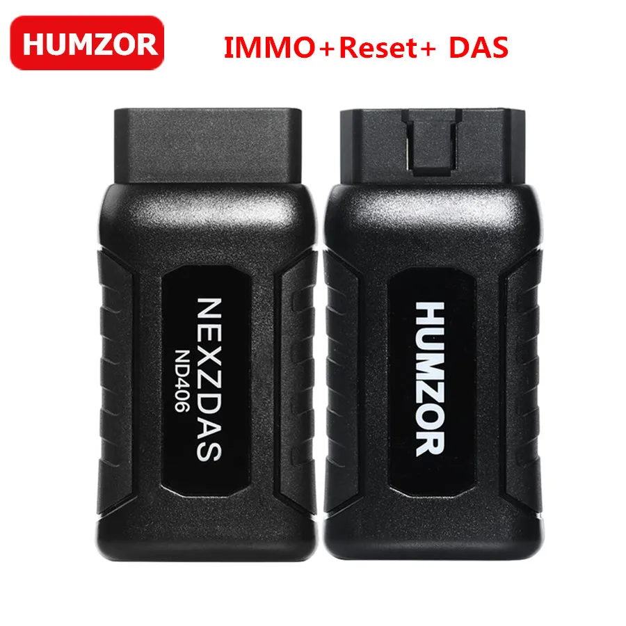 HUMZOR NEXZDAS ND406 автоматический диагностический и ключевой инструмент программирования HUMZOR ND406 IMMO/Reset/DAS функция может выбрать - Цвет: IMMO Reset DAS