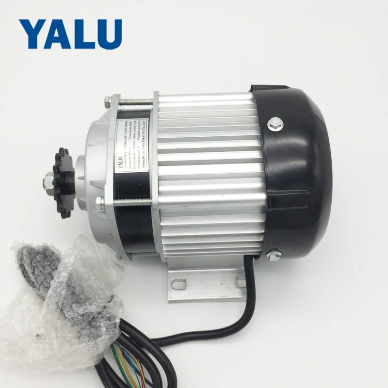 Excellent YALU BM1418ZXF 500W 48V UNITEMOTOR BLDC Planetary Reducer Engine Brushless E-Tricycle Electric Three Wheel Rickshaw DC Motor 4