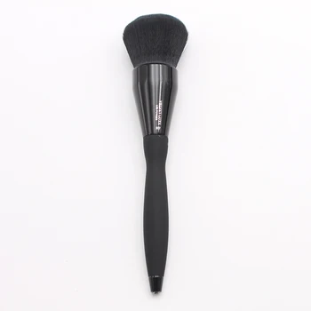 

New Arrival High-quality Unique Black Metal Handle Soft Synthetic Hair Large VELVET LUXE LBD Powder 307 Makeup Brushes