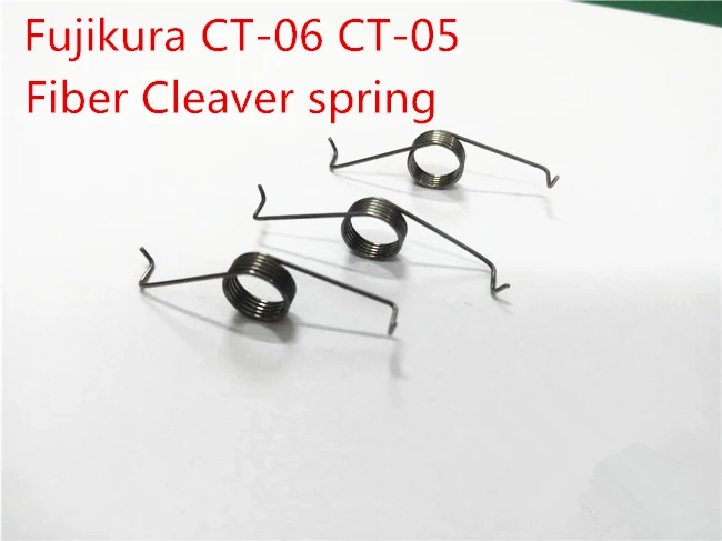 

Fujikura CT-06 CT-05 Fiber Cleaver Upper cover spring Slider spring fiber cutter spring 1 PCS