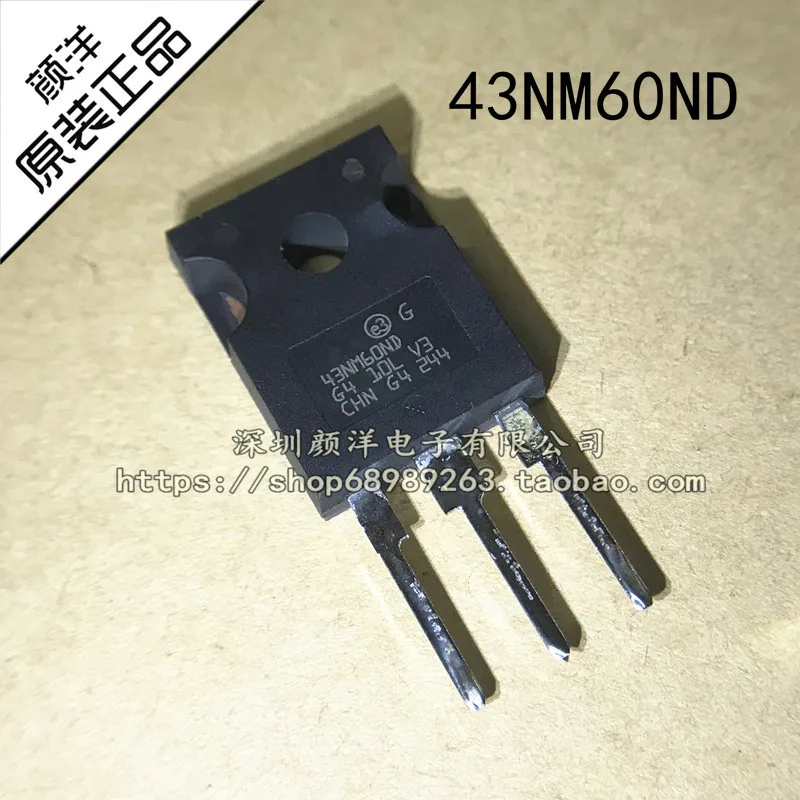 

10PCS TO-247 STW43NM60ND TO247 43NM60ND Field effect transistor New and original