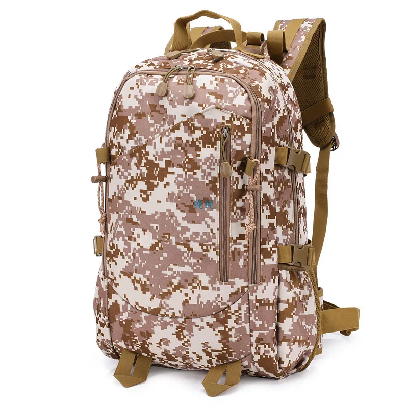 

Multi-functional shoulder canvas bag camouflage large capacity portable outdoor backpack bag