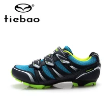 Tiebao Hot Sale MTB Bike Shoes Men Outdoor Cycling Athletic Shoes Mountain Non-slip Bicycle Shoes Auto-lock Shoes ciclismo