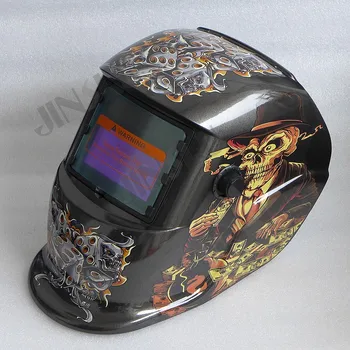 

2 in 1 Grind and Weld Welding Helmet Solar Auto Darkening Welding Mask Welding Glass Welder Cap TIG MIG MAG MMA Welder Skull