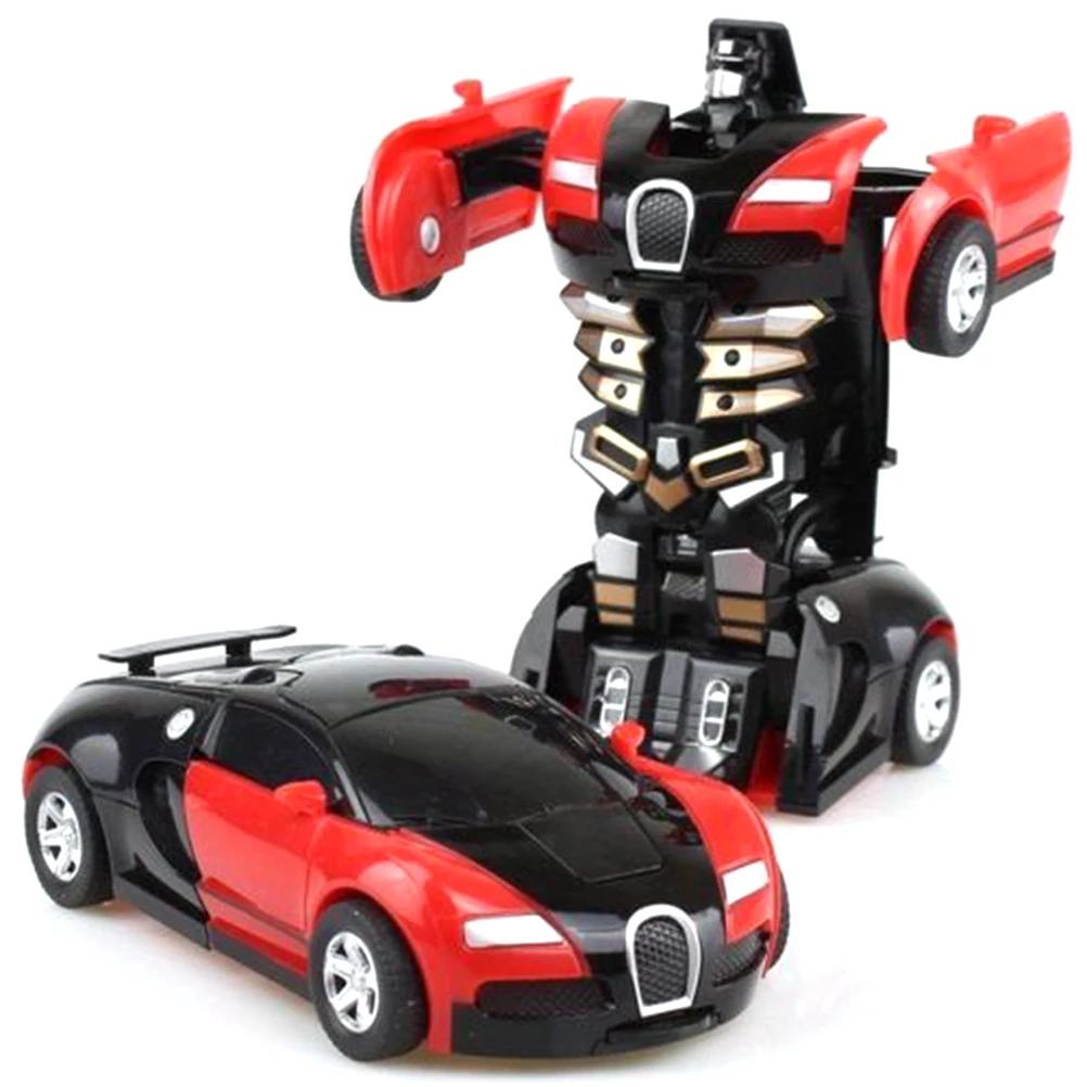 Transformation Model Robot Car Transforming Kids Toy Toddler Auto Robots Cool Toy for Boys Birthday Car Toys For Children