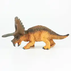 Triceratops Детские моделированные динозавры Модель Коллекционная Коллекция древних созданий детские игрушки