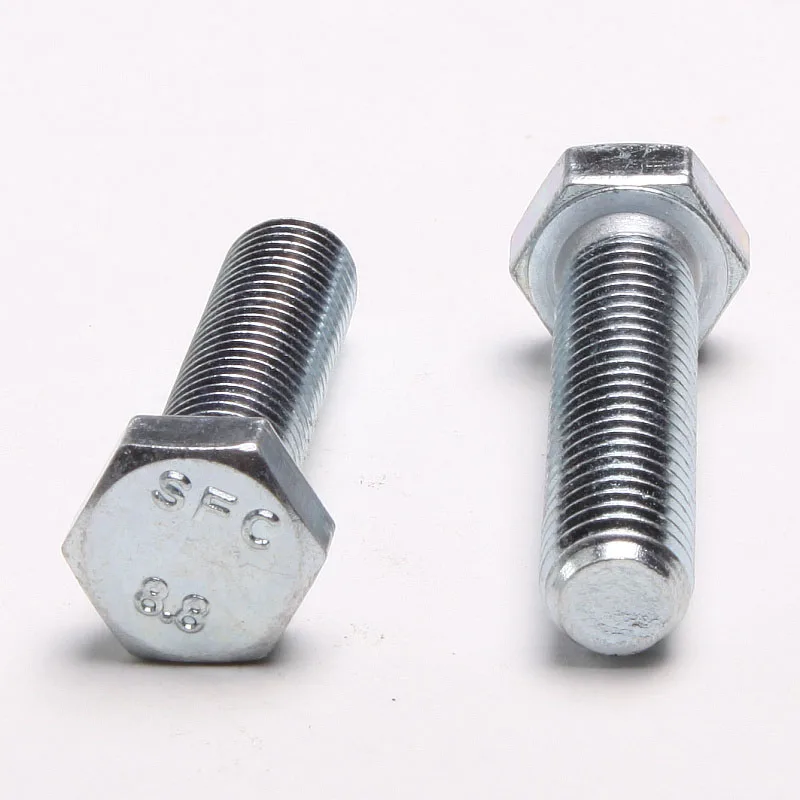 

10PCS High-Strength Galvanized Hex Socket Head Cap Screws 8.8 Galvanized Screws Hexagonal Bolts M6 * 25