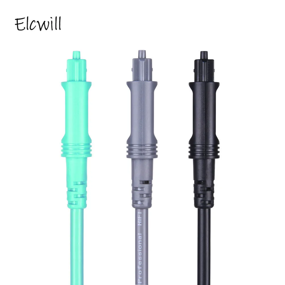 

3 Color OD4.0mm Digital Optical Audio Cable Toslink SPDIF Coaxial Cable for Amplifiers Blu-ray Player Xbox 1M/1.5M/2M/3M