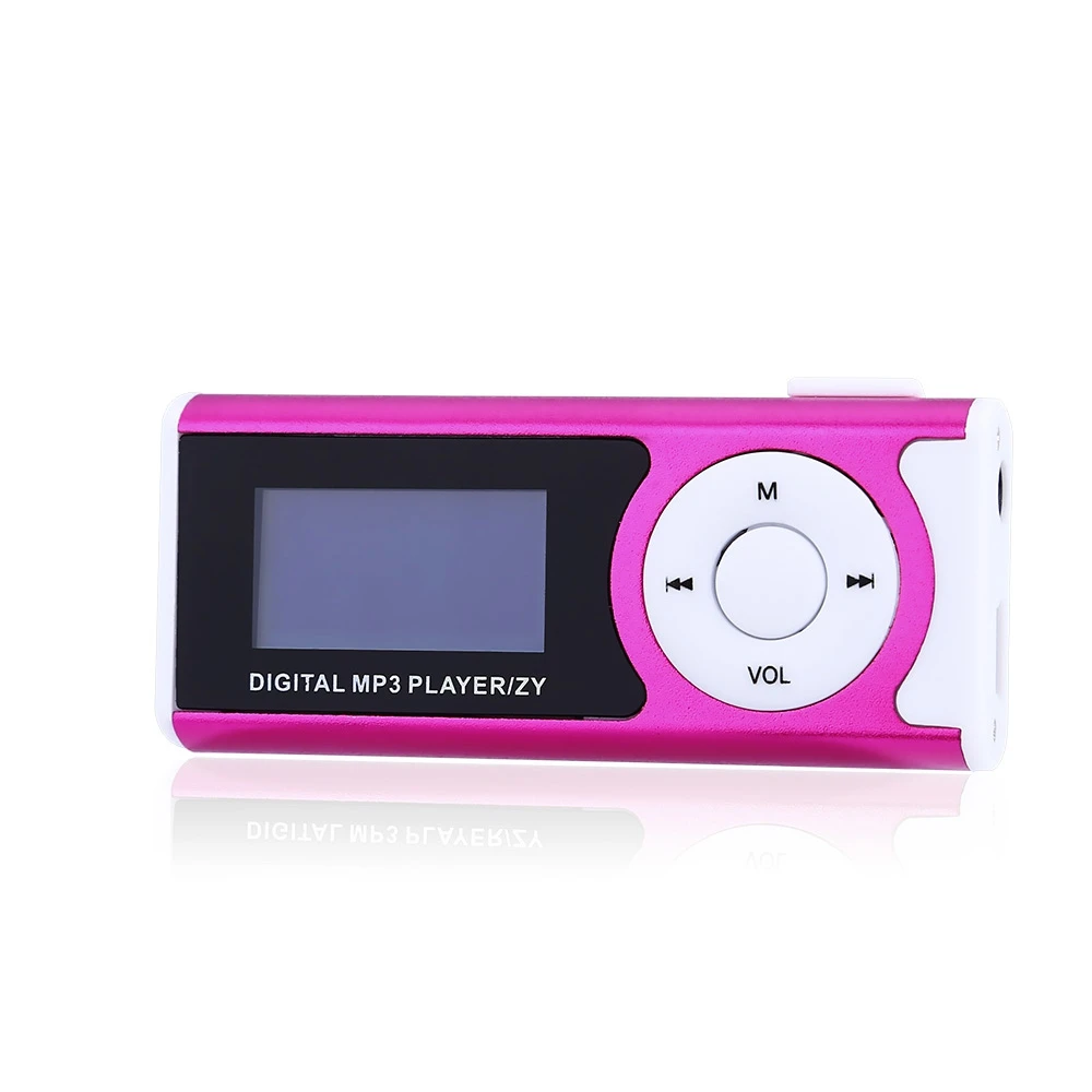 Мини Портативный 1 Дюймовый ЖК экран MP3 плеер Высокое качество аудио электронная