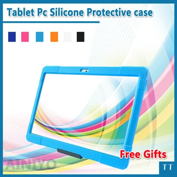 

Case for BDF 3G Phone Call Android 6.0 Quad Core silicone Protective case for MTK 6580 Quad Core tablet pc case + free 3 gifts