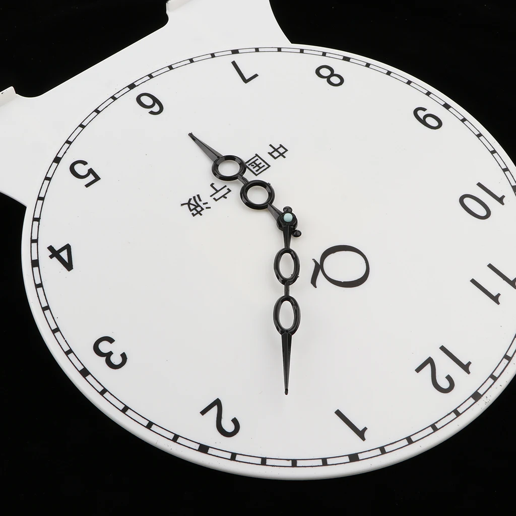 Kids Children's Teaching Time Clock Learn to Tell the Time Classoom Supplies
